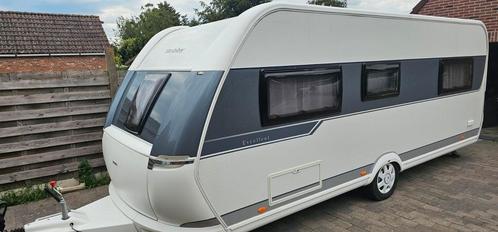 Te Koop Hobby caravan 560 CFE bj2016, Caravans en Kamperen, Caravans, Particulier, tot en met 4, Rondzit, Hobby, Frans bed, Omvormbare zithoek