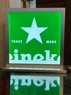 Gave Heineken bier lichtreclame, Lichtbak of (neon) lamp, Ophalen of Verzenden, Zo goed als nieuw, Nvt