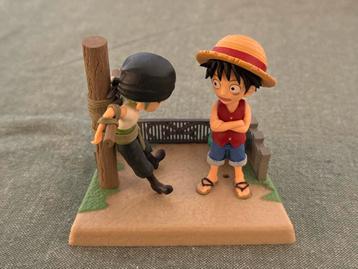 Banpresto One Piece Luffy & Zoro Figuur uit Japan beschikbaar voor biedingen
