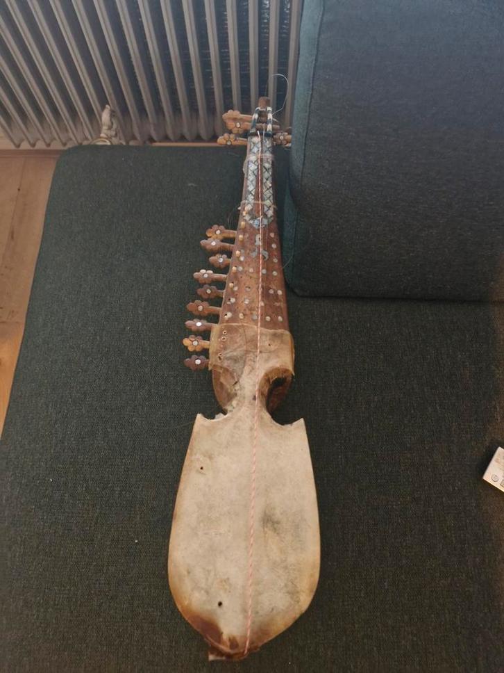 Afghaanse Rubab ribab - Traditioneel snaarinstrument, Muziek en Instrumenten, Snaarinstrumenten | Overige, Gebruikt, Overige typen