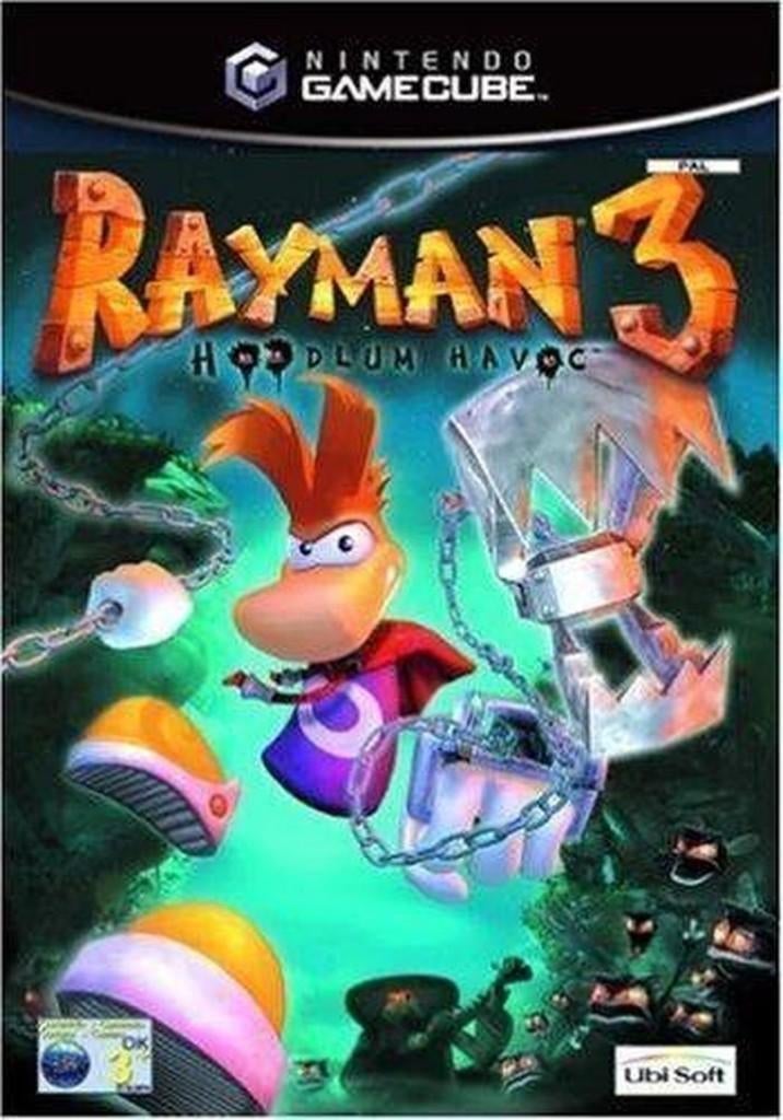 Rayman 3 Hoodlum Havoc – Nintendo GameCube, Spelcomputers en Games, Games | Nintendo GameCube, Avontuur en Actie, Gebruikt, Ophalen of Verzenden