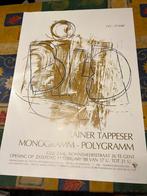 Vintage poster Rainer Tapesser, Monogramm -Polygramm 1988, Deurposter of groter, Ophalen of Verzenden, Reclame, Rechthoekig Staand