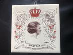 Beatrix inhuldiging koningin tegeltje, Verzamelen, Ophalen of Verzenden, Zo goed als nieuw, Nederland, Overige typen