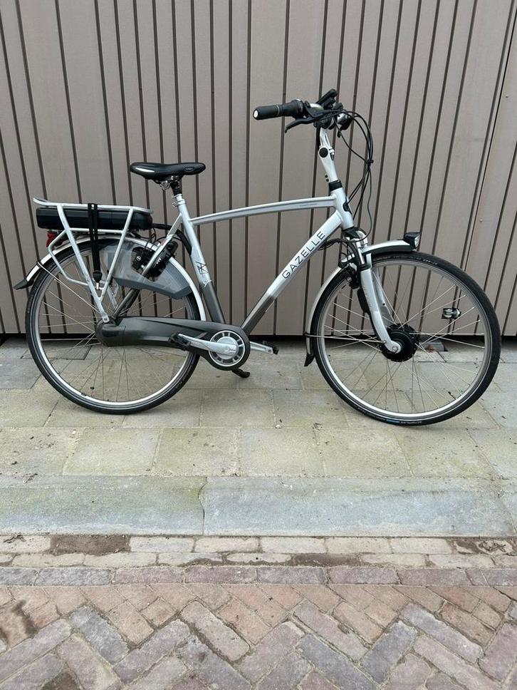 Gazelle chamonix Elektrische Fiets - Goed Onderhouden, Fietsen en Brommers, Elektrische fietsen, Gebruikt, Gazelle, 55 tot 59 cm