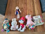 Te koop, diverse knuffels en domino van little dutch, Ophalen of Verzenden, Zo goed als nieuw, Overige typen