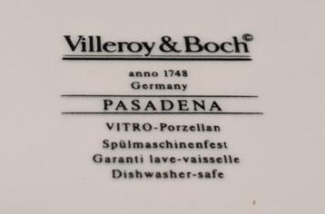 Villeroy en Boch Pasadena - eetservies - Piekfijn !! beschikbaar voor biedingen