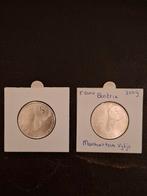 Verzilverde 5 euromunt 2009 Manhattan in UNC/FDC, Postzegels en Munten, Munten | Nederland, Ophalen of Verzenden, Koningin Beatrix