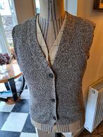 gemêleerd katoen gilet Massimo dutti M, Kleding | Dames, Verzenden, Nieuw, Beige