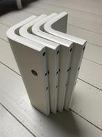 Auping Auronde 4 bed poten bedpoten wit geschilderd, Gebruikt, Eenpersoons, Wit, Auping Auronde