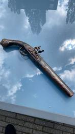 Antiek flint pistool, Gebruikt, Ophalen of Verzenden