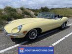 Jaguar E-Type Series 2 Cabriolet | 1969 | Route 66 Auctions, Auto's, Oldtimers, Overige carrosserieën, Zwart, Bedrijf, Handgeschakeld