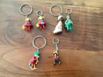 6 sprookjes figuren sleutelhangers, Verzamelen, Ophalen of Verzenden, Gebruikt, Knuffel of Figuurtje