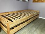 Ikea utaker stapelbaar bed 80x200/160x200incl 1 net matras, Huis en Inrichting, Slaapkamer | Bedden, Ophalen, Verstelbaar, Beige