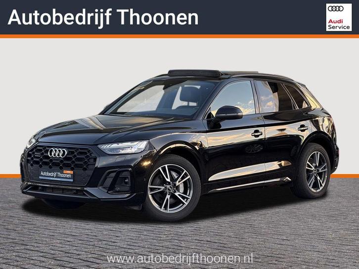 Audi Q5 50 TFSI e S edition | massage | luchtvering | trekha, Auto's, Audi, Bedrijf, Te koop, Q5, 360° camera, 4x4, ABS, Achteruitrijcamera