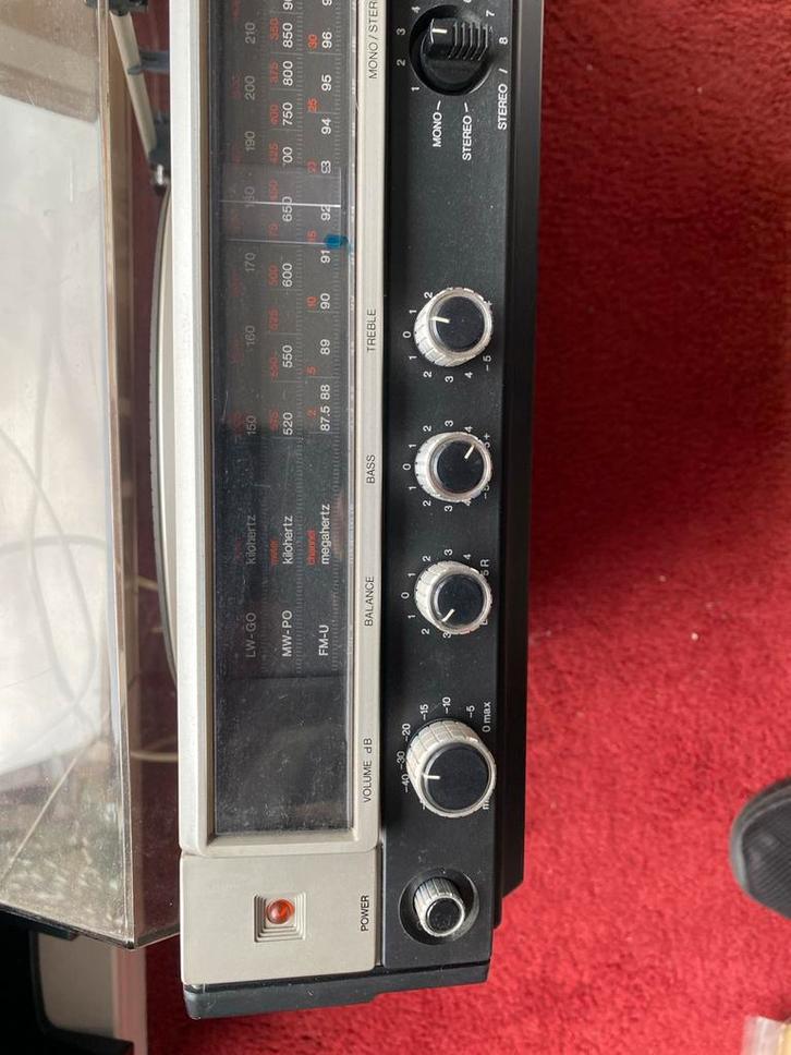 Philips 22AH979/00S Radio, Cassette, LP - Onderdelen, Audio, Tv en Foto, Platenspelers, Niet werkend, Platenspeler, Philips, Ophalen of Verzenden