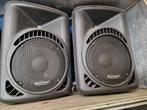 Omnitronic KPR‑210 – 2x 10" passieve PA-luidsprekers (set), Gebruikt, 120 watt of meer, Front, Rear of Stereo speakers, Ophalen