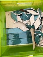 45 Tegeltjes 25 * 5 cm, Ophalen of Verzenden, Nieuw, Glasplaat, Minder dan 80 cm