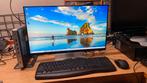 Prima HP pc + Windows 10 + Officepakket + Monitor 24 inch, Computers en Software, Desktop Pc's, Ophalen of Verzenden, Zo goed als nieuw