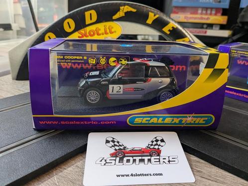 Slotcar 1/32 Scalextric Mini Cooper S Modelzone, Kinderen en Baby's, Speelgoed | Racebanen, Nieuw, Elektrisch, Overige merken