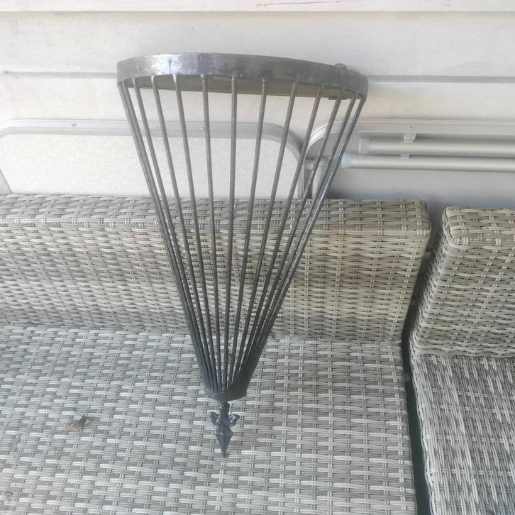 Wand ornamenten smeedijzer, Huis en Inrichting, Woonaccessoires | Wanddecoraties, Gebruikt, Ophalen of Verzenden