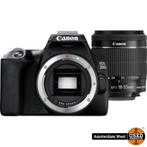 Canon EOS 2000D + 18-55mm f/3.5-5.6 DC III Zwart, Audio, Tv en Foto, Videocamera's Digitaal, Nieuw