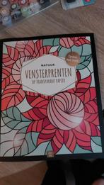 Vensterprenten op Transparant Papier - Nieuw!, Hobby en Vrije tijd, Ophalen of Verzenden, Nieuw, Knutselwerk