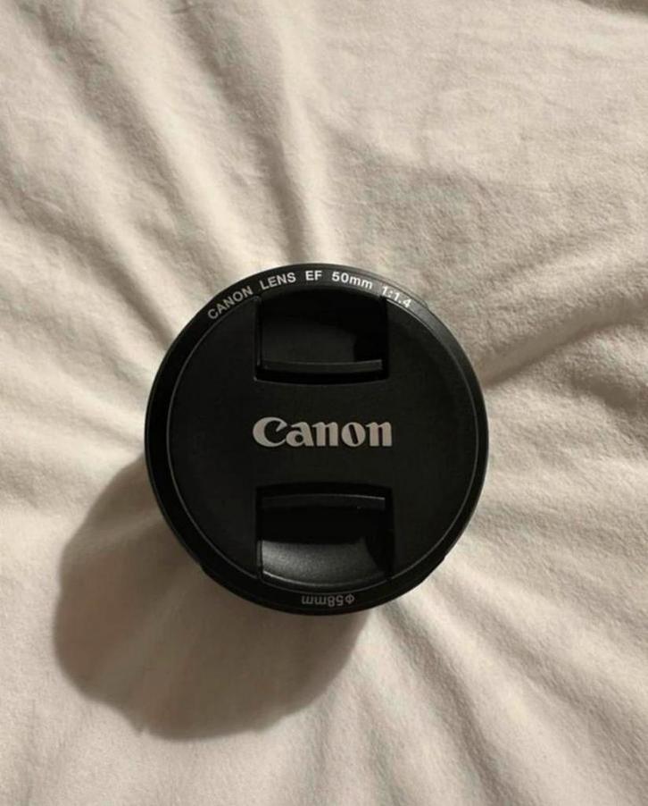 Canon EF 50mm f/1.4 USM Lens, Audio, Tv en Foto, Fotografie | Lenzen en Objectieven, Gebruikt, Standaardlens, Ophalen