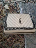 YSL tas leer, Ophalen of Verzenden, Beige