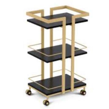 werkwagen goud, gold,service wagen,koffie tafel,trolly,kaper beschikbaar voor biedingen