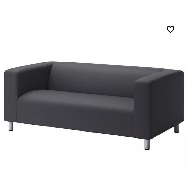 IKEA Klippan 2-zitsbank + extra hoes, Huis en Inrichting, Banken | Sofa's en Chaises Longues, Gebruikt, Tweepersoons, 150 tot 200 cm