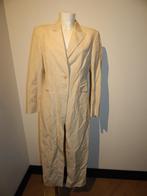 Pauw Amsterdam lange jas jasje deels zijde creme beige 4/42