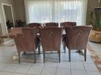 Wingchair eetkamer stoelen 6x, Huis en Inrichting, Stoelen, Ophalen, Hout, Gebruikt, Landelijk