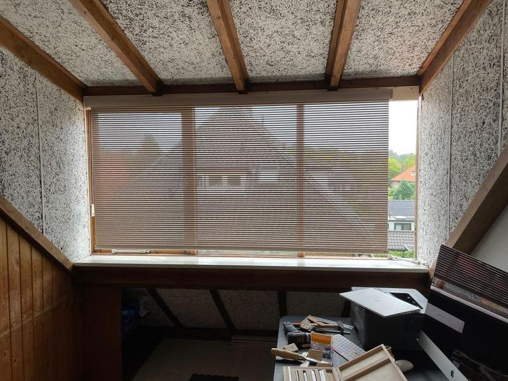 Luxaflex duo rolgordijn, Huis en Inrichting, Stoffering | Gordijnen en Lamellen, Gebruikt, 100 tot 150 cm, 150 tot 200 cm, Beige