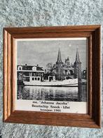 Oud tegeltje ms. Johanna Jacoba Sneek-IJlst, Ophalen of Verzenden