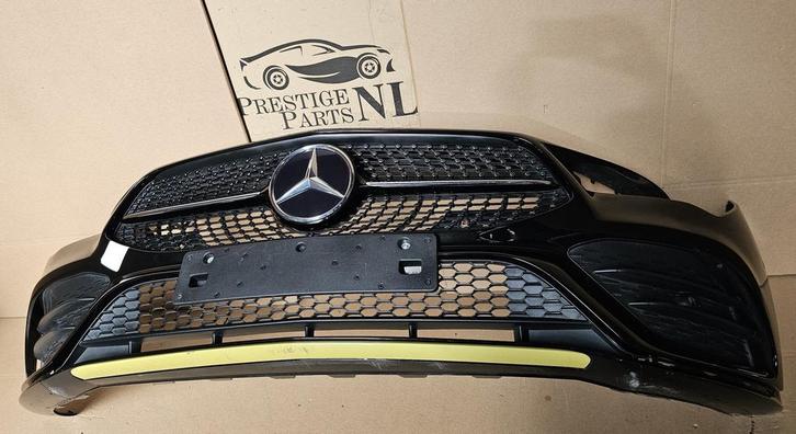 Voorbumper Mercedes Cla Klasse W118 AMG LINE 6xPDC ORGINEEL, Auto-onderdelen, Carrosserie en Plaatwerk, Bumper, Voor, Gebruikt