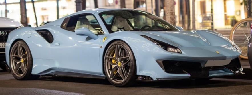 Ferrari 488 Pista Spider Azzurro 1:18 P18162N BBR PRE-ORDER, Ophalen of Verzenden, Nieuw, Auto, Overige merken