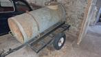 Watertank op aanhanger