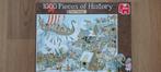 Jumbo Pieces of History De Vikings 1000, Hobby en Vrije tijd, Denksport en Puzzels, Ophalen of Verzenden, 500 t/m 1500 stukjes