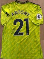 Manchester United shirt gesigneerd Antony Ajax L, Sport en Fitness, Ophalen of Verzenden, Zo goed als nieuw, Shirt