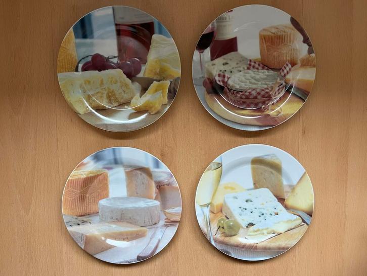 Nieuw Easy Life Dora Papis 4x kaas ontbijtborden, Huis en Inrichting, Keuken | Servies, Nieuw, Bord(en), Overige stijlen, Ophalen of Verzenden