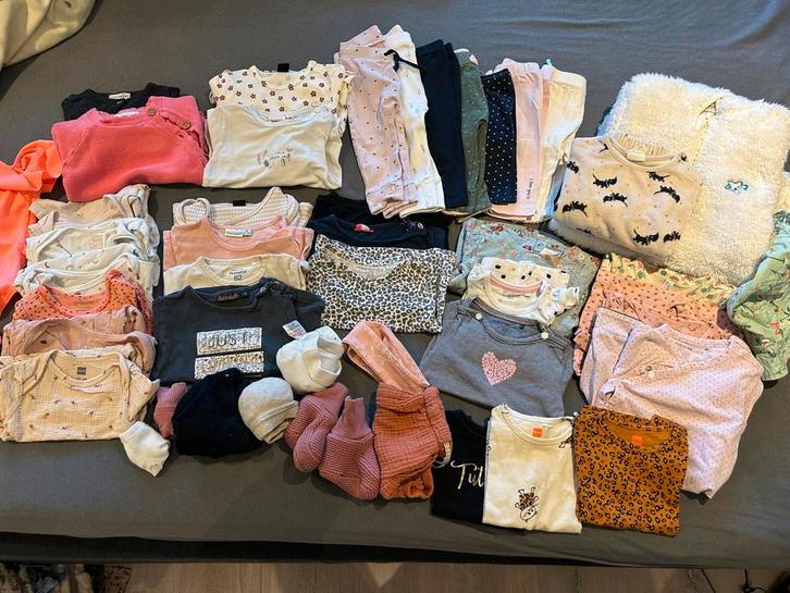 Meisjeskleding pakket maat 62, Kinderen en Baby's, Babykleding | Maat 62, Gebruikt, Meisje, Overige typen, Ophalen of Verzenden