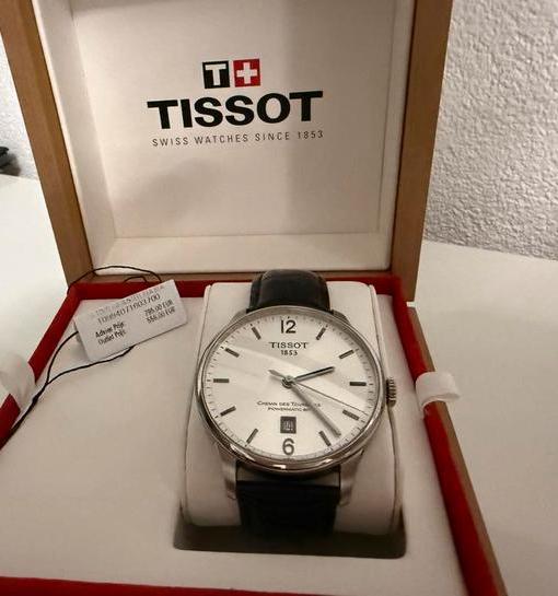 Tissot Chemin des Tourelles Powermatic -Automatische uurwerk, Sieraden, Tassen en Uiterlijk, Horloges | Heren, Zo goed als nieuw
