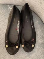 Tommy Hilfiger Zwarte Ballerina's Maat 38, Zwart, Ophalen of Verzenden, Zo goed als nieuw, Tommy Hilfiger