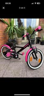 B'TWIN Spy Hero Girl 16 inch kinderfiets, Fietsen en Brommers, Fietsen | Meisjes, Ophalen, Gebruikt, 16 inch, Handrem