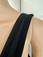 G515 Just B. mt. M=38/40 traveljurk travel jurk travelstof, Kleding | Dames, Maat 38/40 (M), Zwart, Ophalen of Verzenden, Zo goed als nieuw