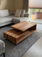 Moderne XOOON salontafel - massief hout, Huis en Inrichting, Tafels | Salontafels, Ophalen, 100 tot 150 cm, Eikenhout, 50 tot 100 cm