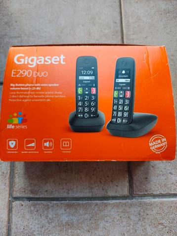 Siemens Gigaset 290 duo senioren telefoon  beschikbaar voor biedingen