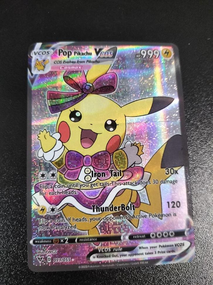 Pikachu cosplay kaarten, Hobby en Vrije tijd, Verzamelkaartspellen | Overige, Ophalen of Verzenden