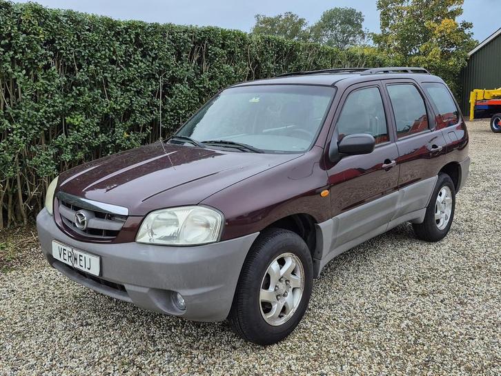MAZDA Tribute 2.0 4WD Exclusive | Airco | Cruise | CV | Elek, Auto's, Mazda, Bedrijf, Te koop, Tribute, ABS, Airbags, Airconditioning