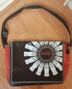 Prachtige grote vintage schoudertas van Coca-Cola - IZGST, Ophalen of Verzenden, Zo goed als nieuw, Zwart, Overige merken